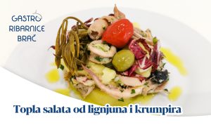 Topla salata od lignjuna i krumpira
